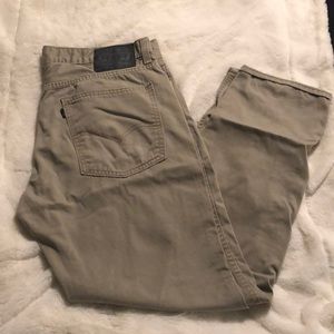 Levi’s Men’s khaki jeans